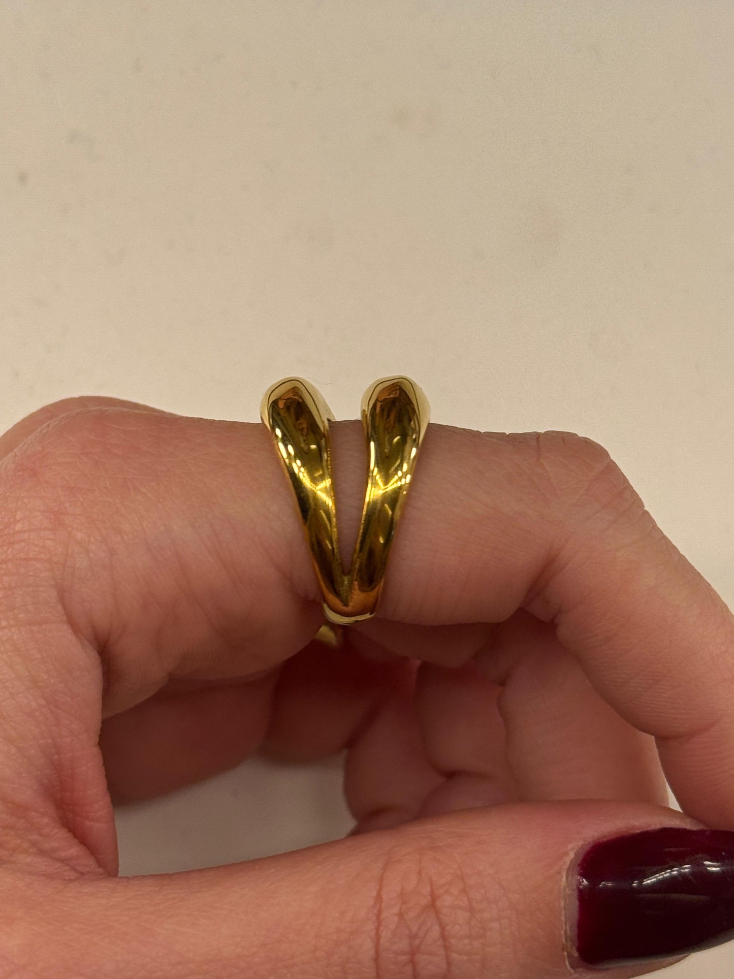 Anello BACIO due in uno