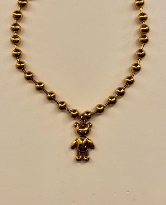 Collana teddy + praline