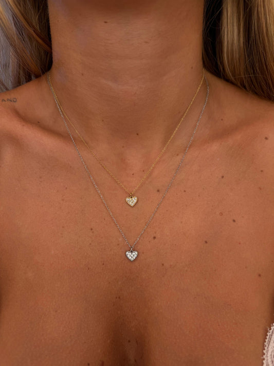 Collana micro cuoricino