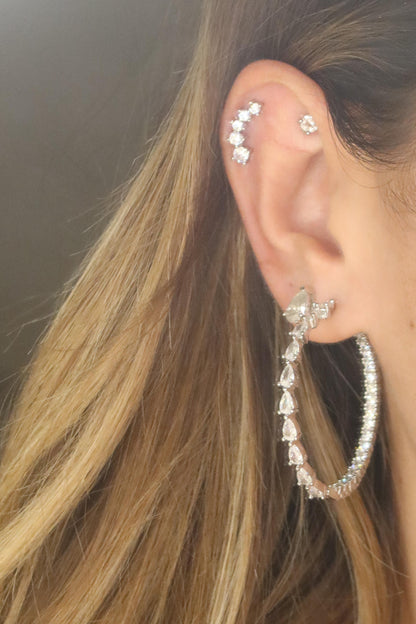 Orecchini Diamond Goccia Grandi