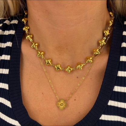 Collana simil Van Cl**f multi sonagli