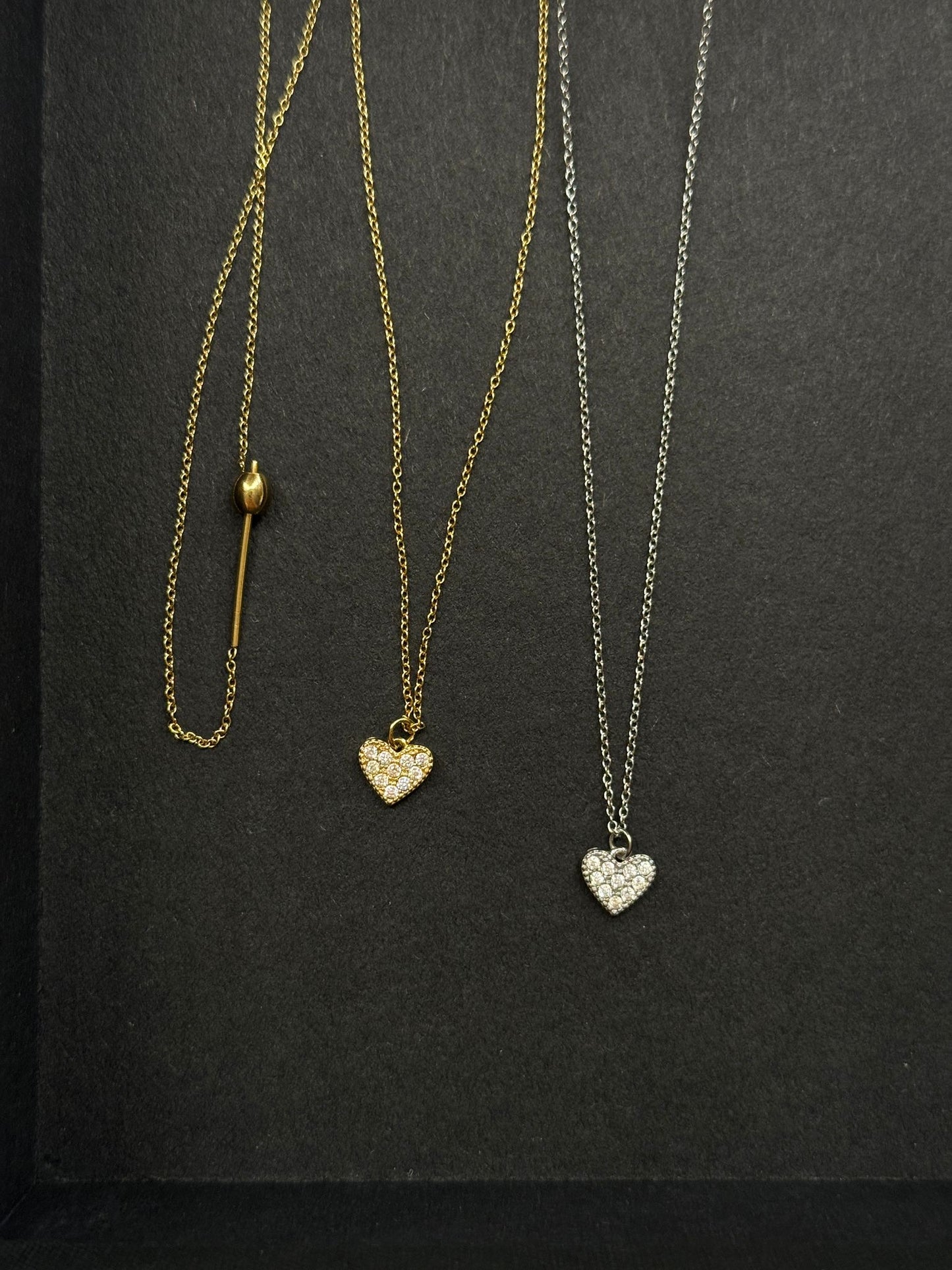 Collana micro cuoricino