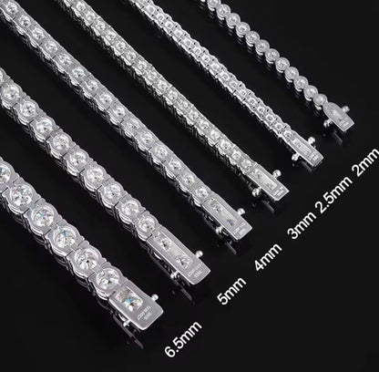 Bracciale Tennis in Moissanite