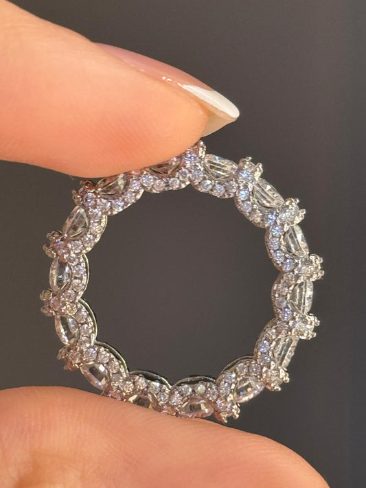 Anello veretta Cristallo Luxury