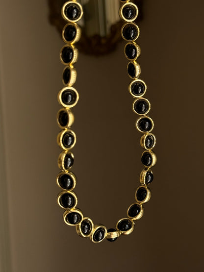 Collana PERLE BLACK GOLD