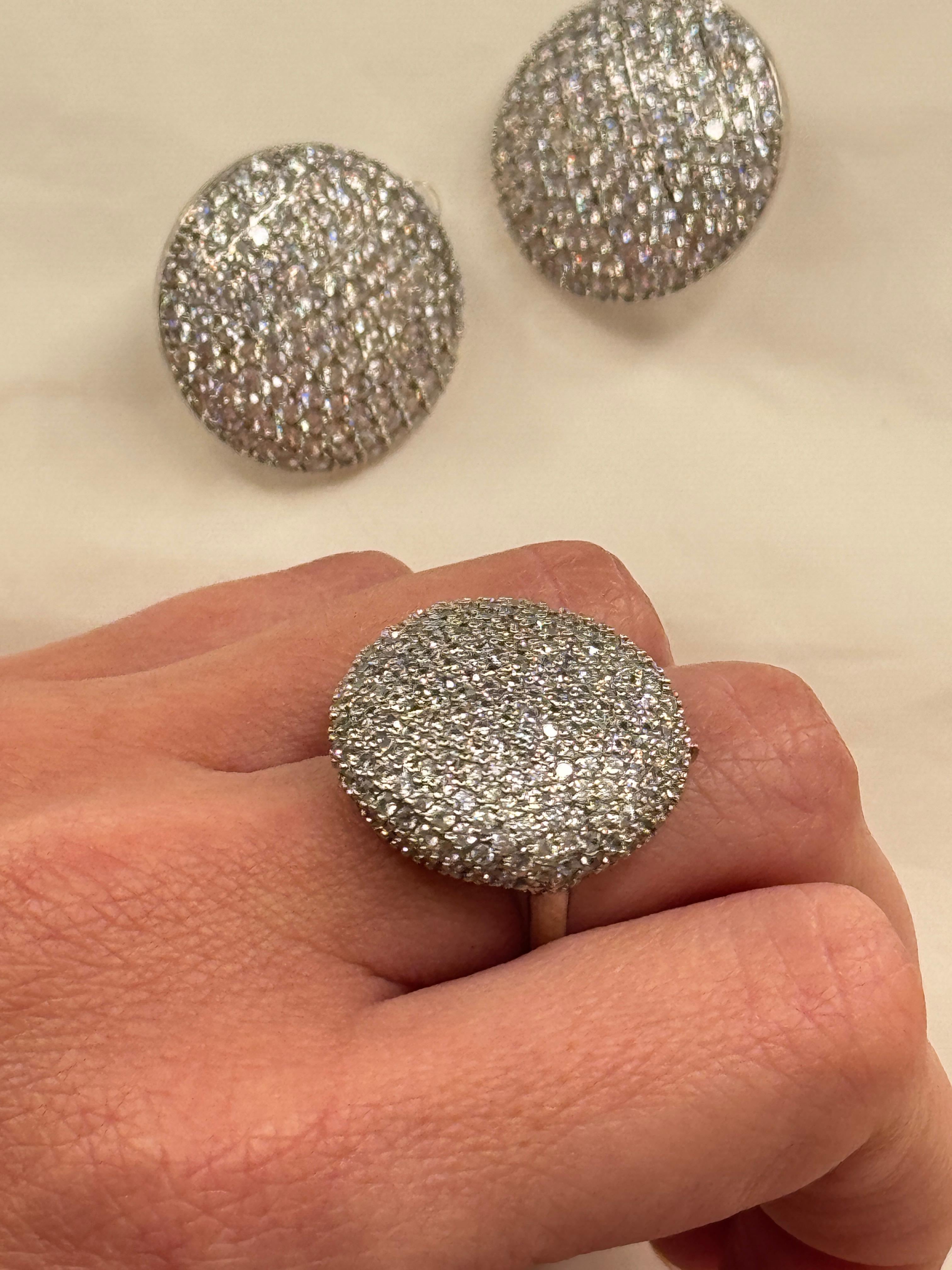 Anello Maxi Ball strass