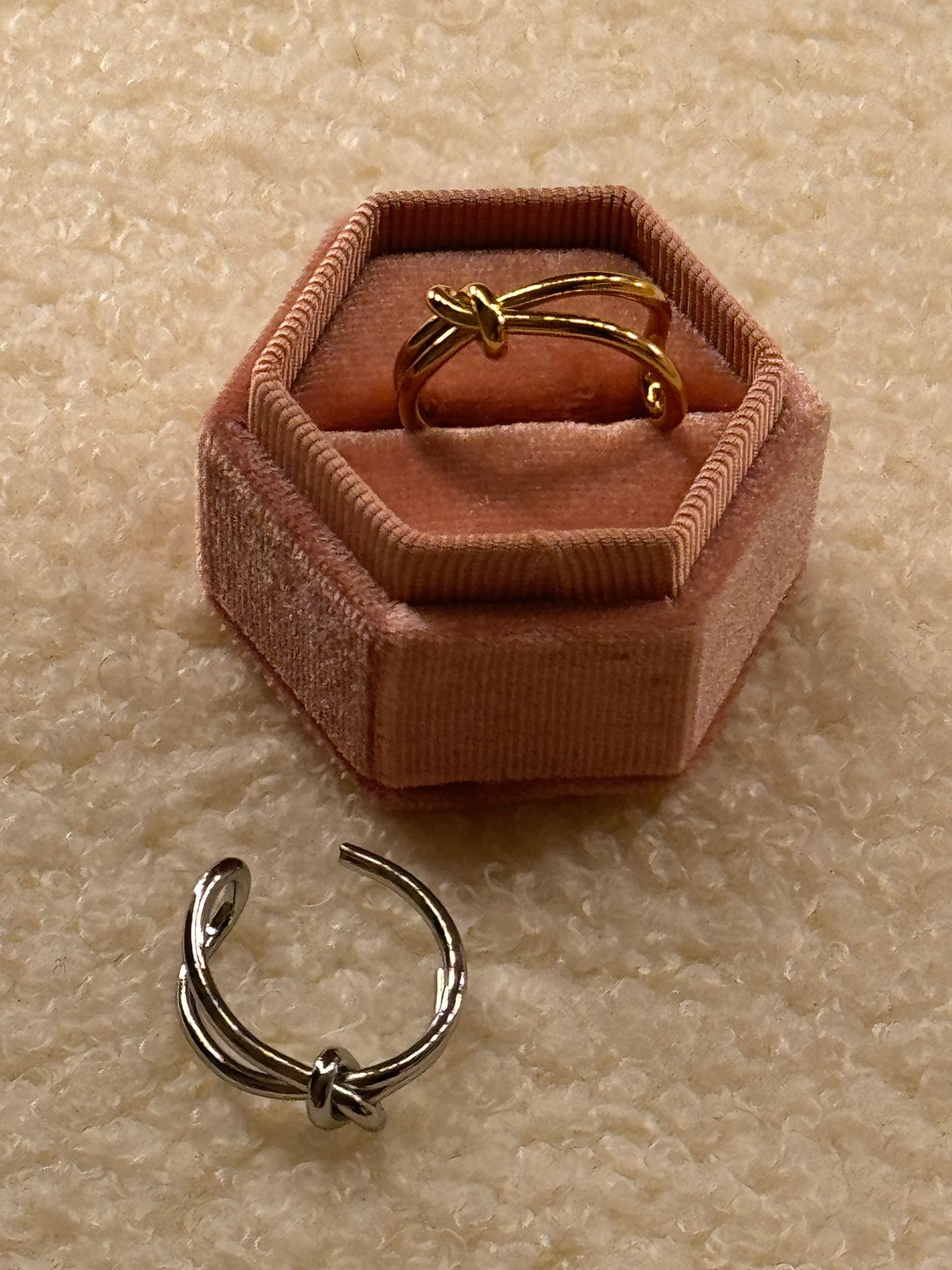 Anello nodo doppio