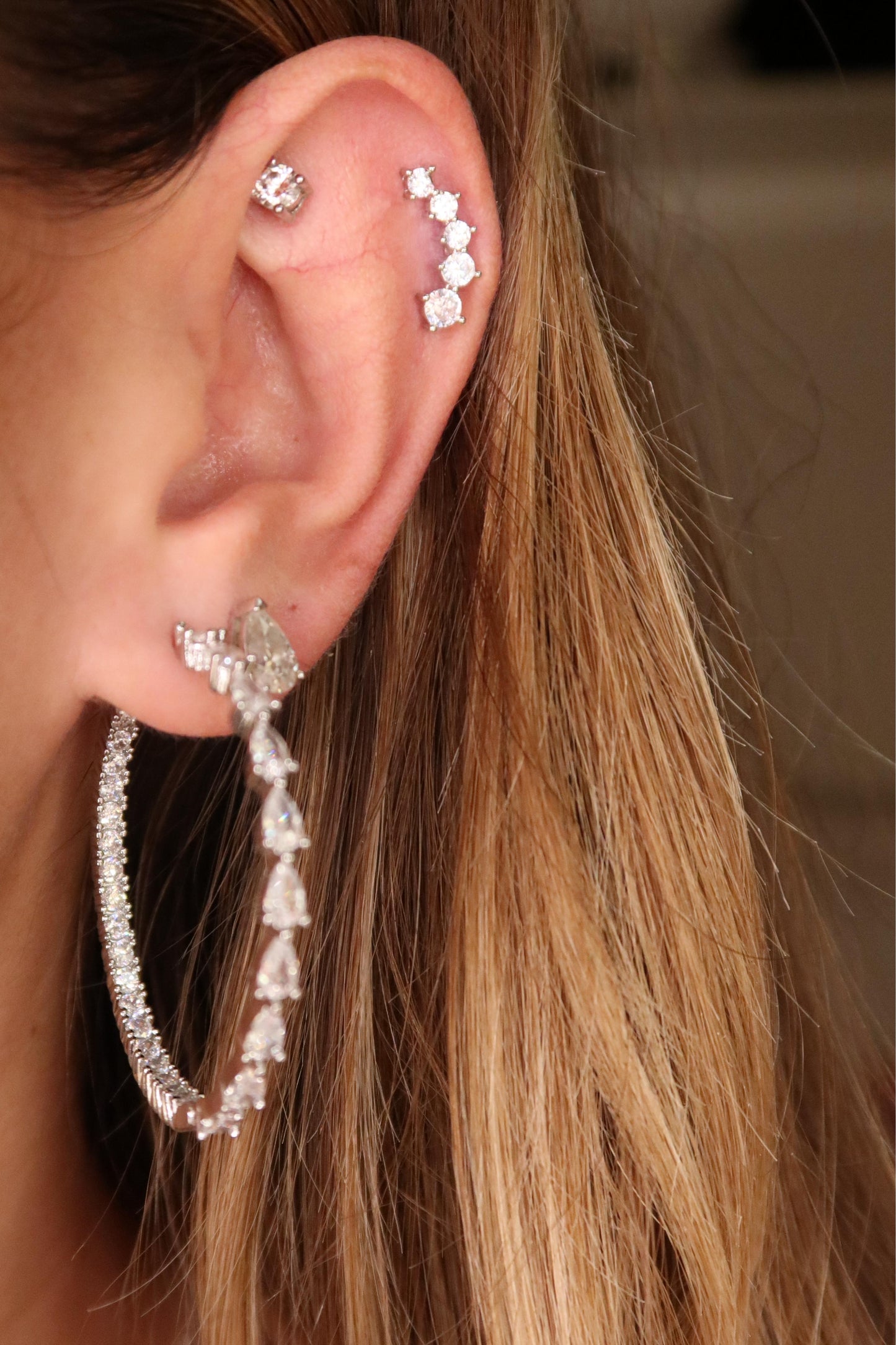 Orecchini Diamond Goccia Grandi