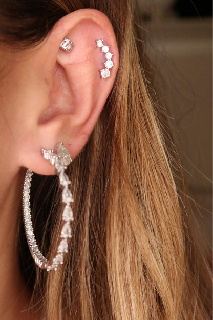 Orecchini Diamond Goccia Grandi