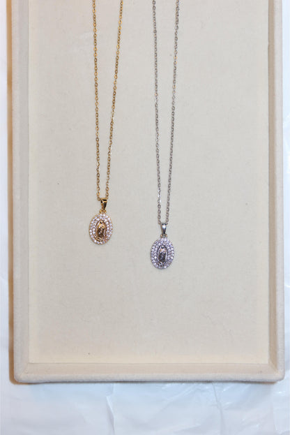 Collana Madonnina brillantini