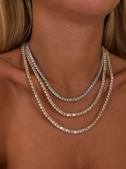 Collana tennis luxury