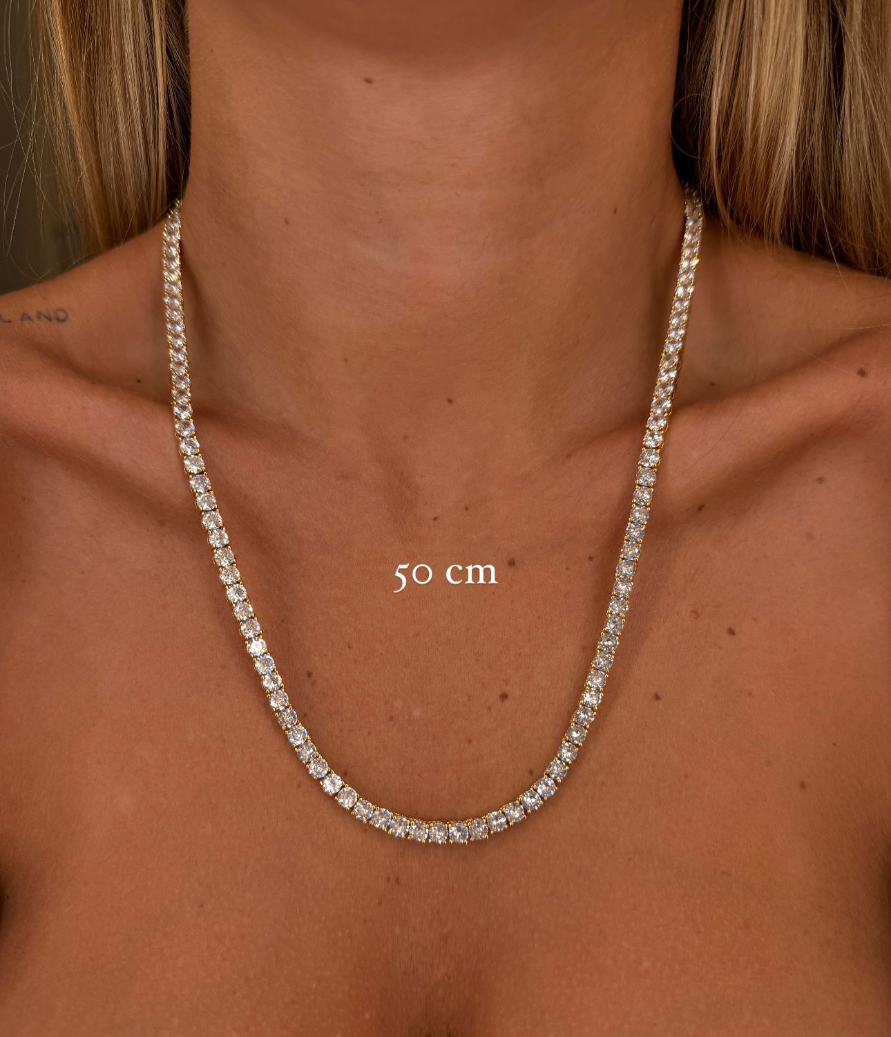 Collana tennis luxury