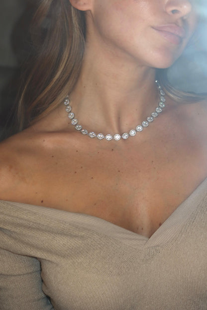 Collana Girocollo July punti luce tondi