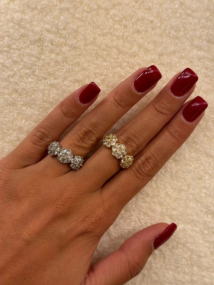 Anello Trilogy fiore