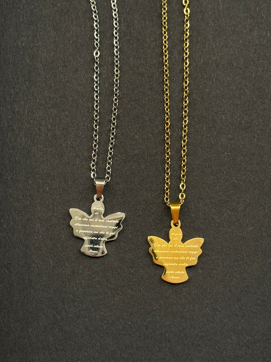 Collana angelo di Dio