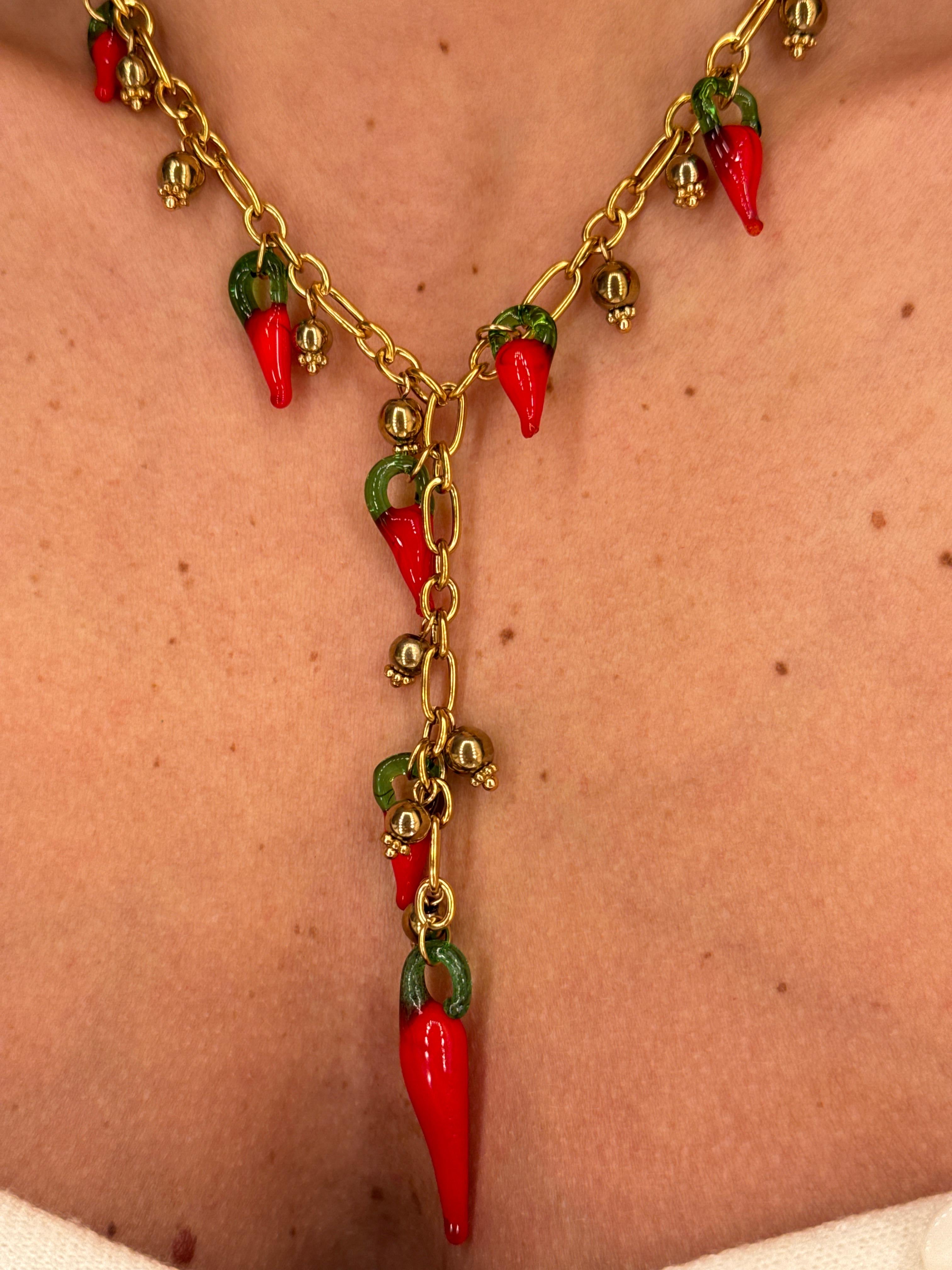 Collana Peperoncini di Napoli