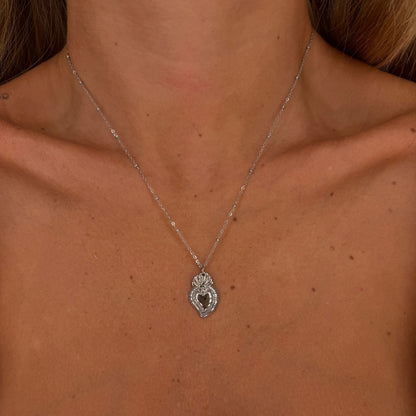 Collana cuore sacro semplice