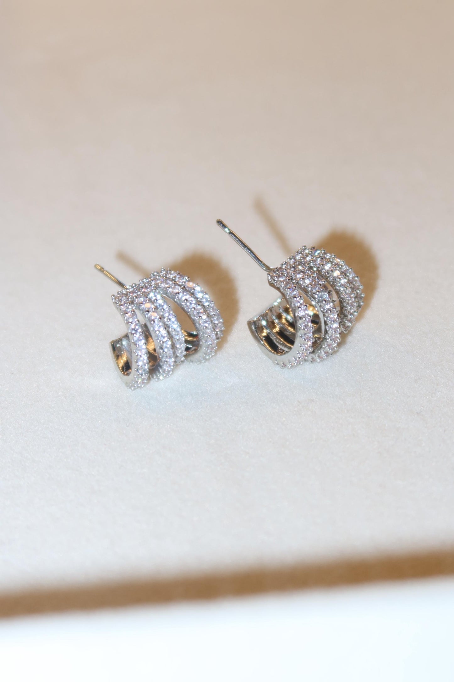 Orecchini fasce Tennis mini