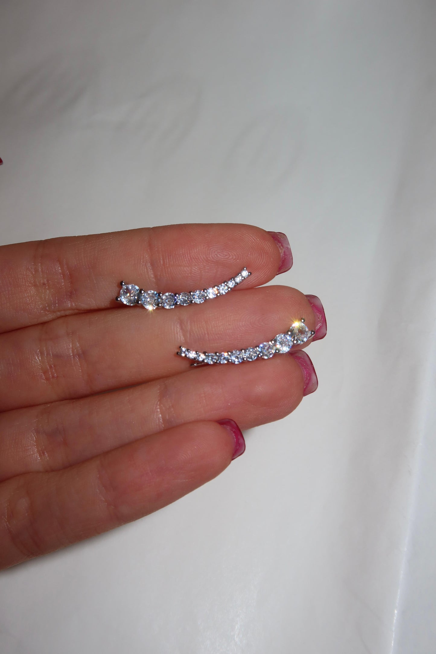 Orecchini fascia Light Square