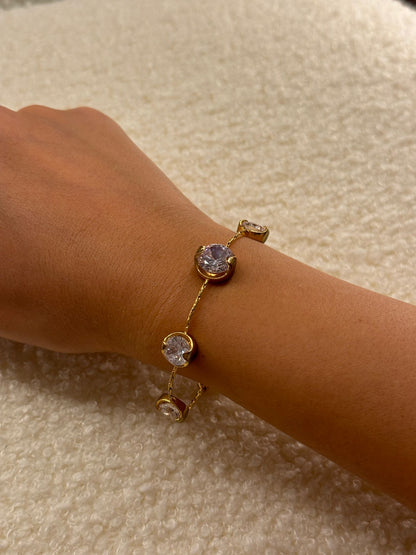 Bracciale filo punti luce