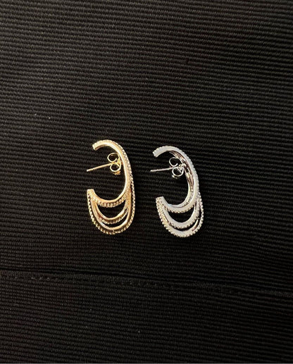 MONO Orecchino scia glitter