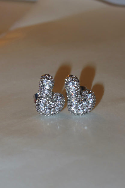 Orecchini Lettere Bubble