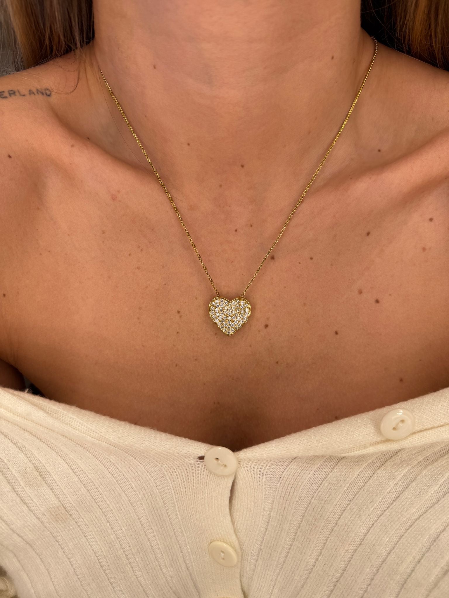 Collana cuore DAFNE
