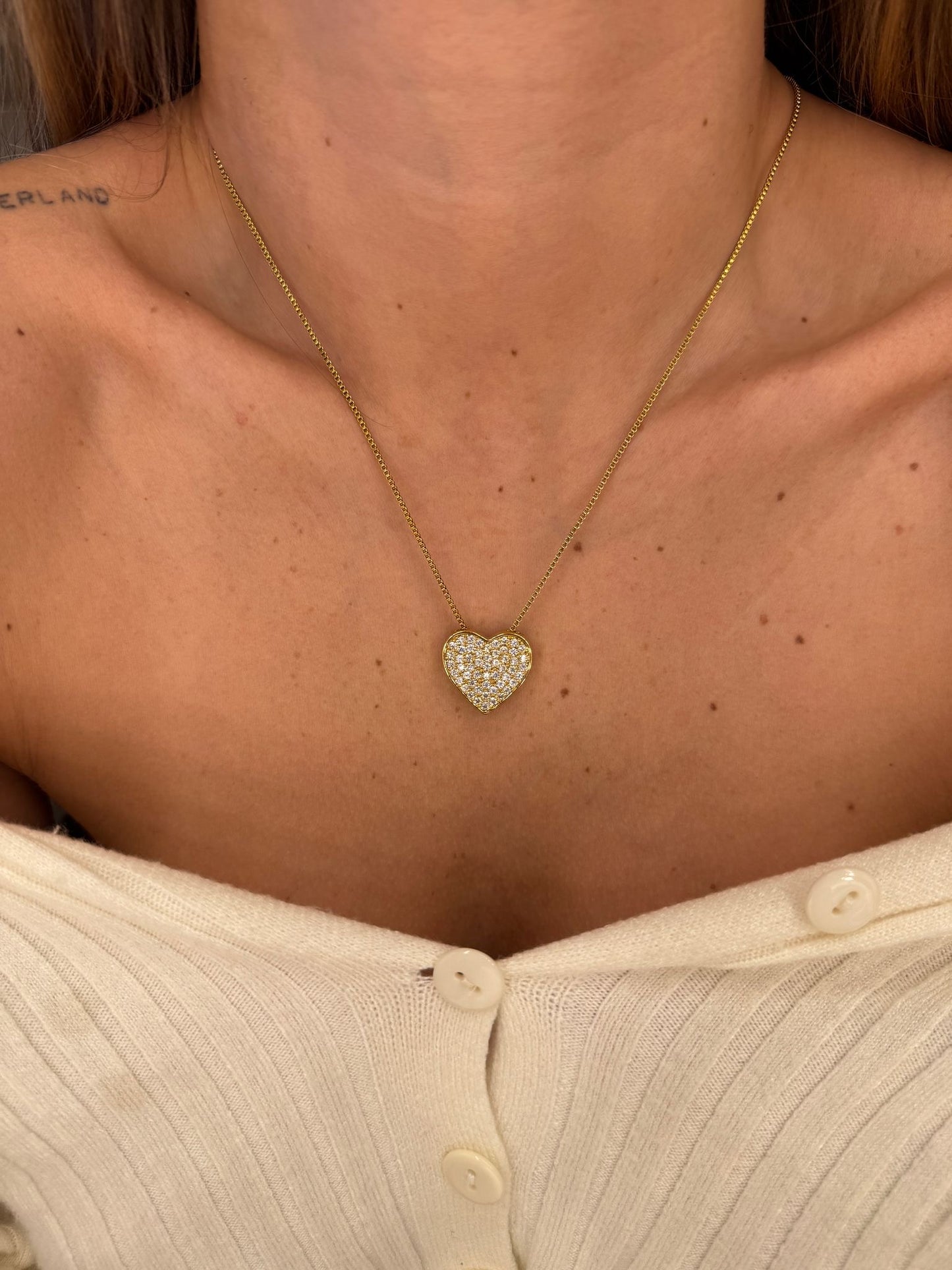 Collana cuore DAFNE