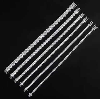 Bracciale Tennis in Moissanite