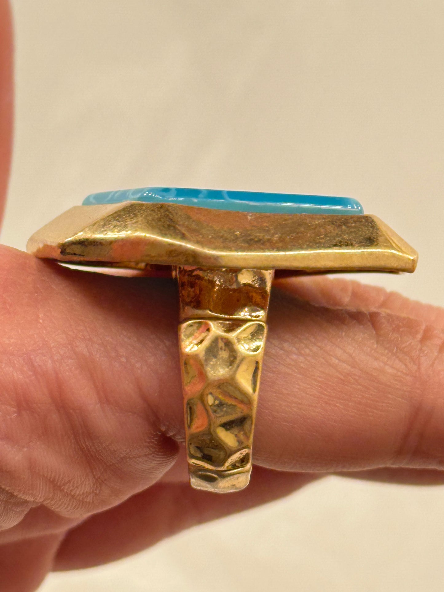 Anello pietra GITANA