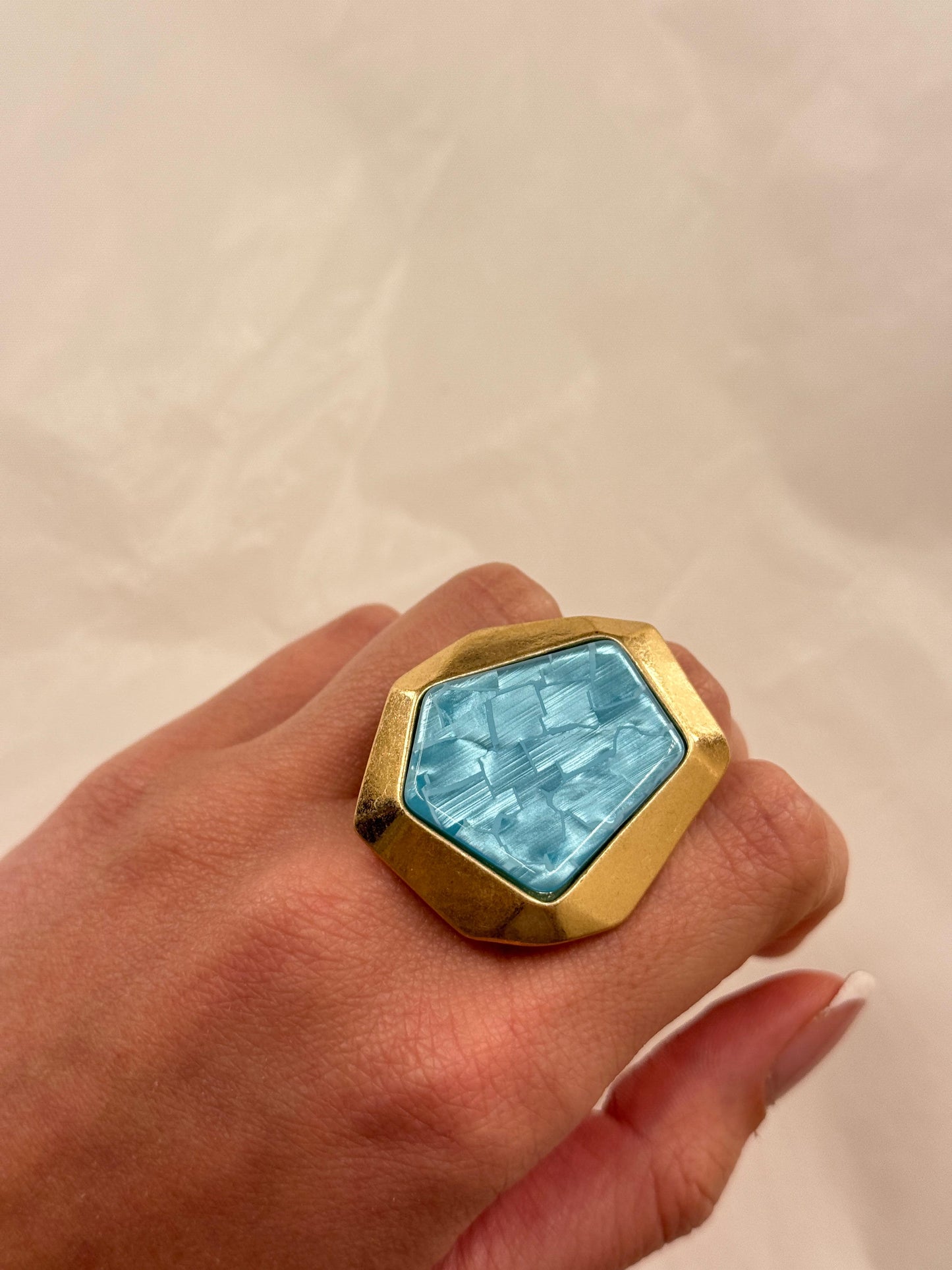 Anello pietra GITANA