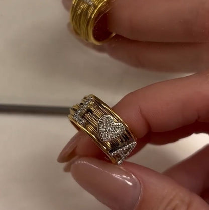Anello filo della vita personalizzabile con misura