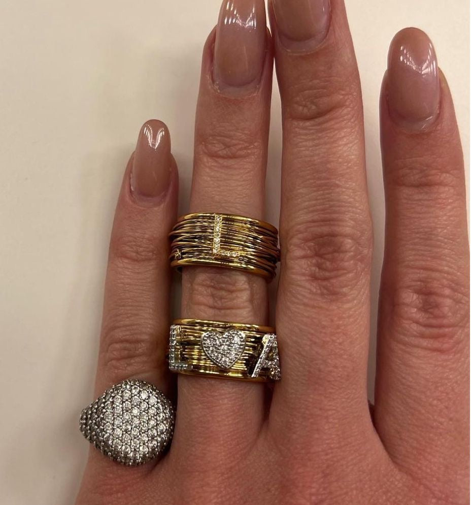 Anello filo della vita personalizzabile con misura