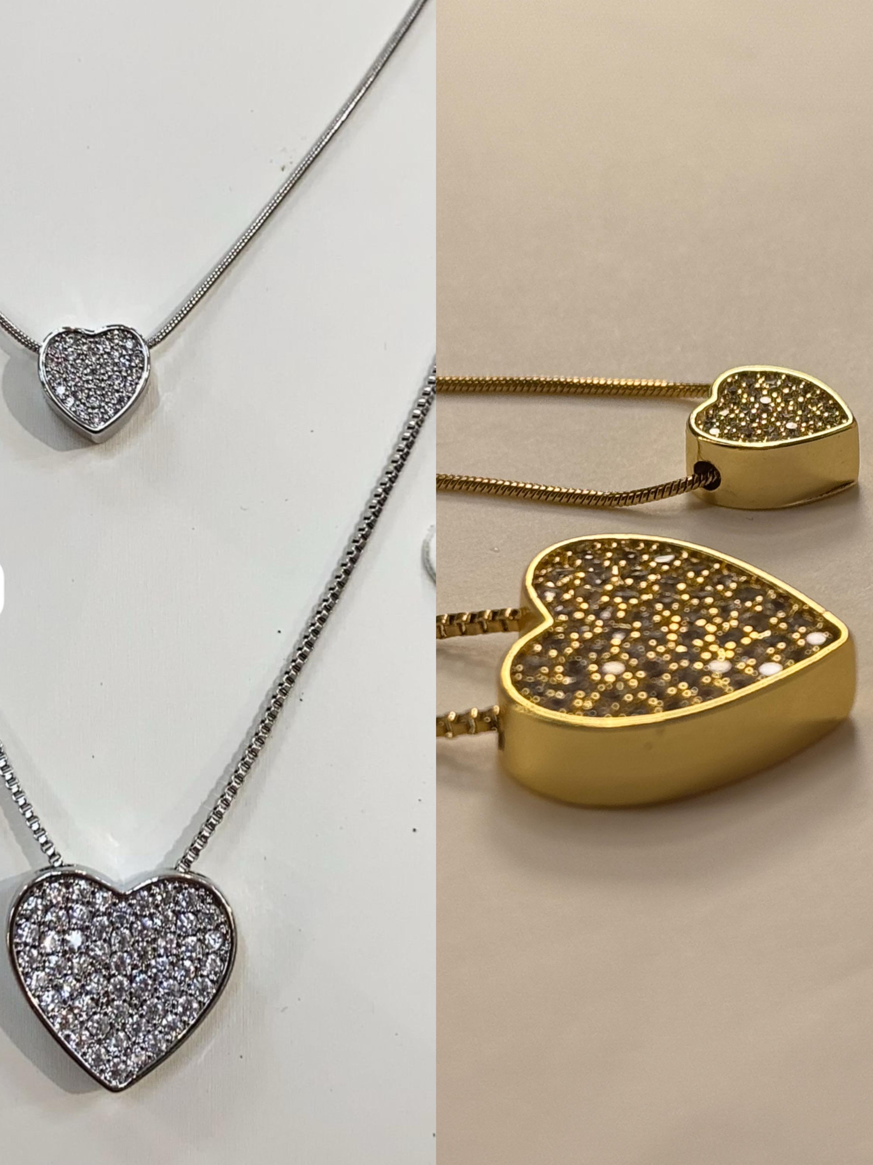 Collana cuore DAFNE