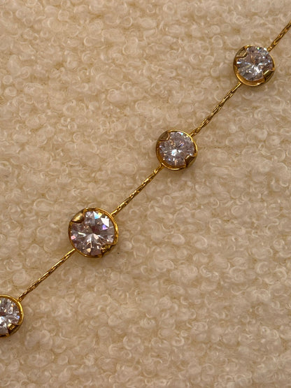 Bracciale filo punti luce