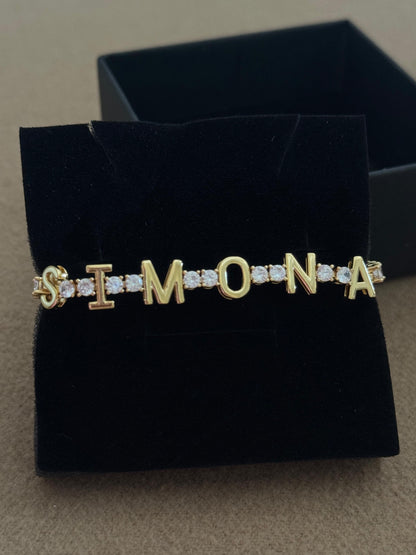 Bracciale tennis personalizzato