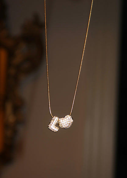 Collana Chocker mini lettere BUBBLE