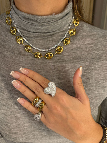 Anello cuore Chloe