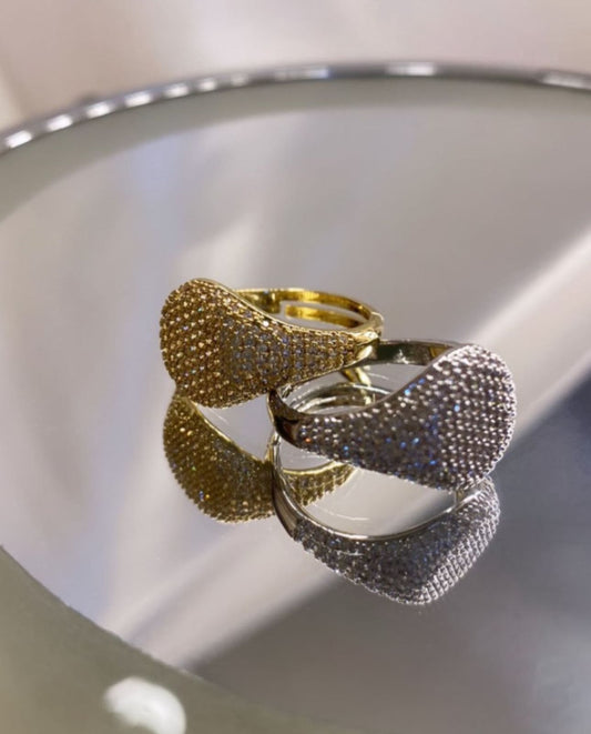 Anello Chevalier brillantini