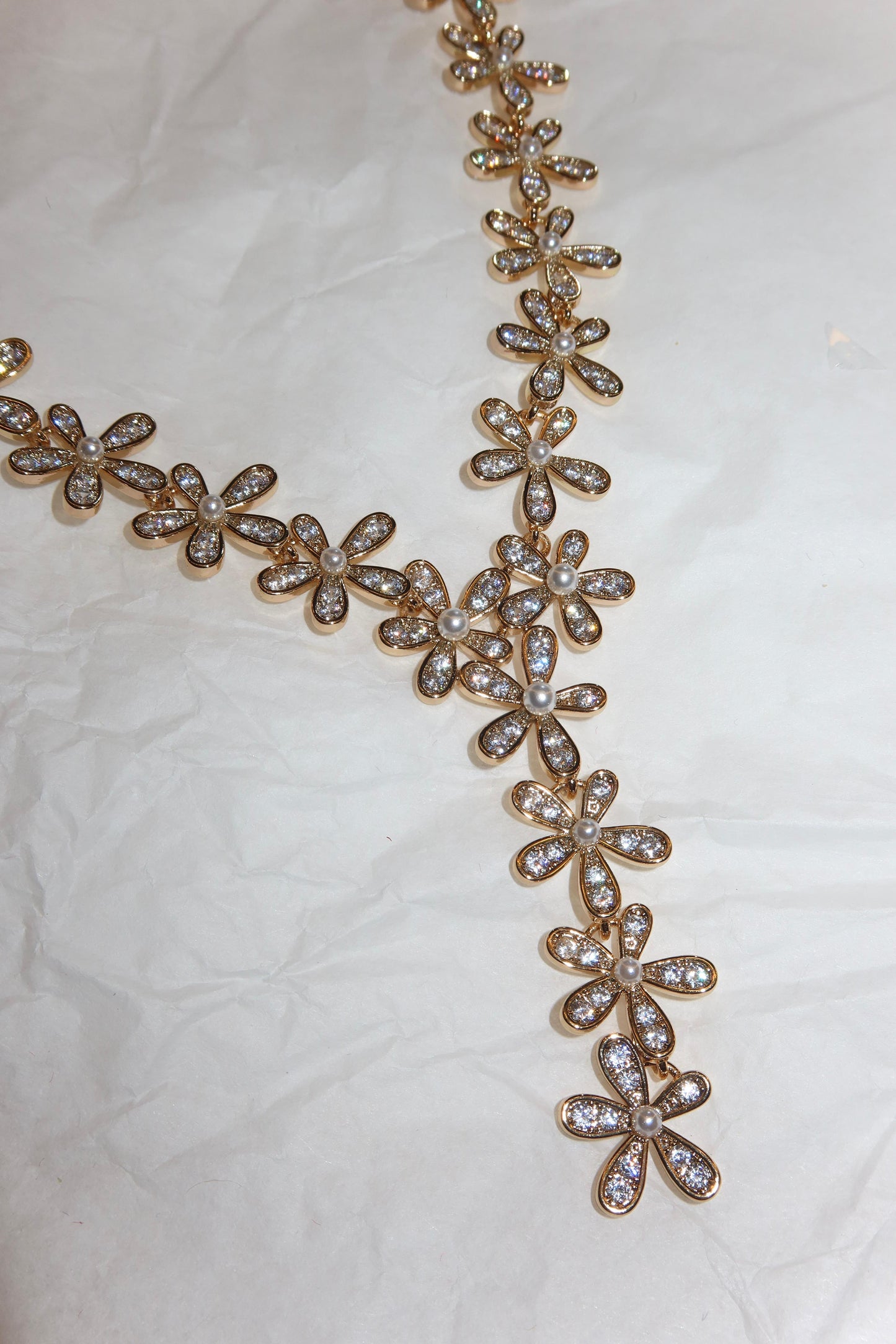 Collana girocollo FIORI CRISTAL