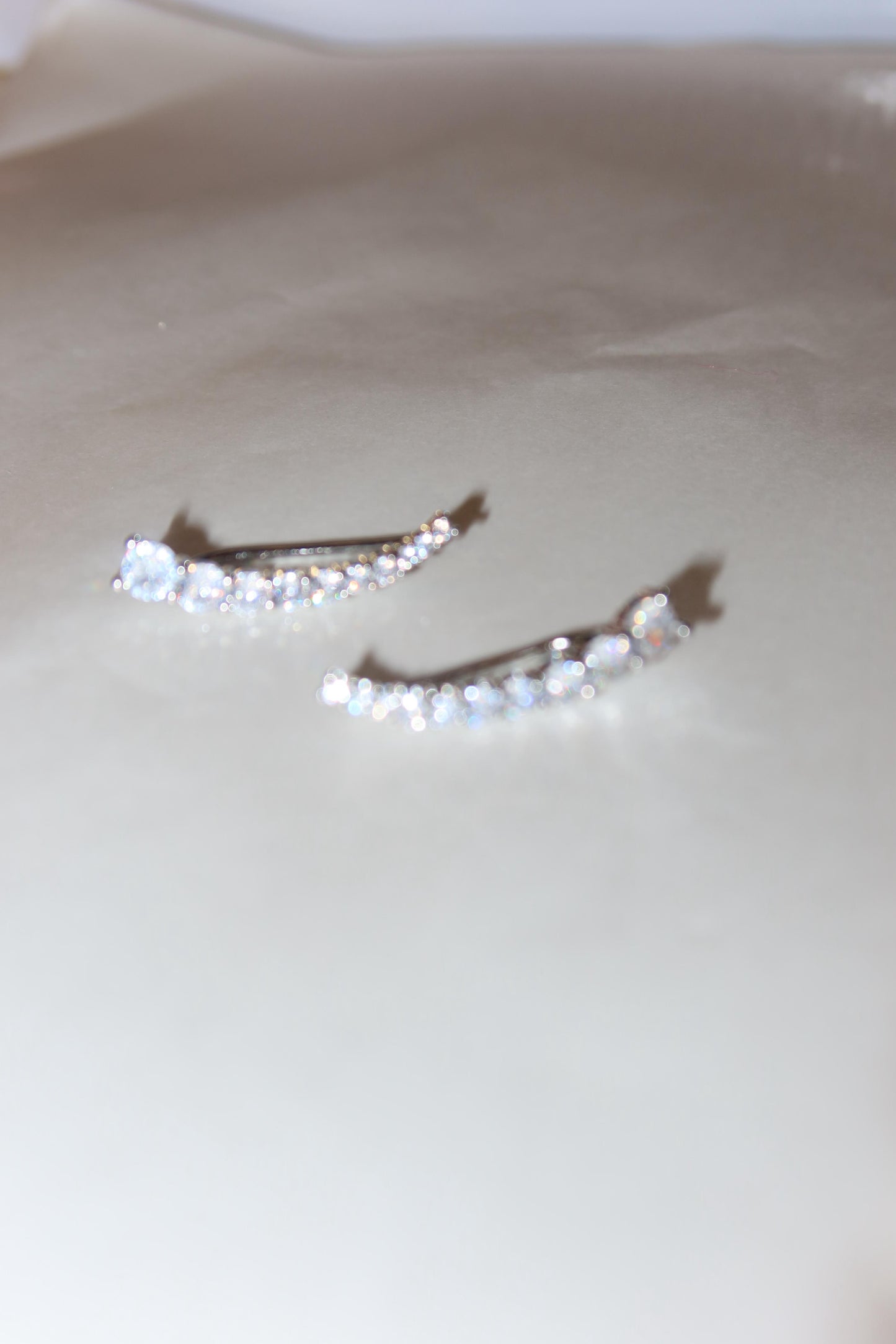 Orecchini fascia Light Square