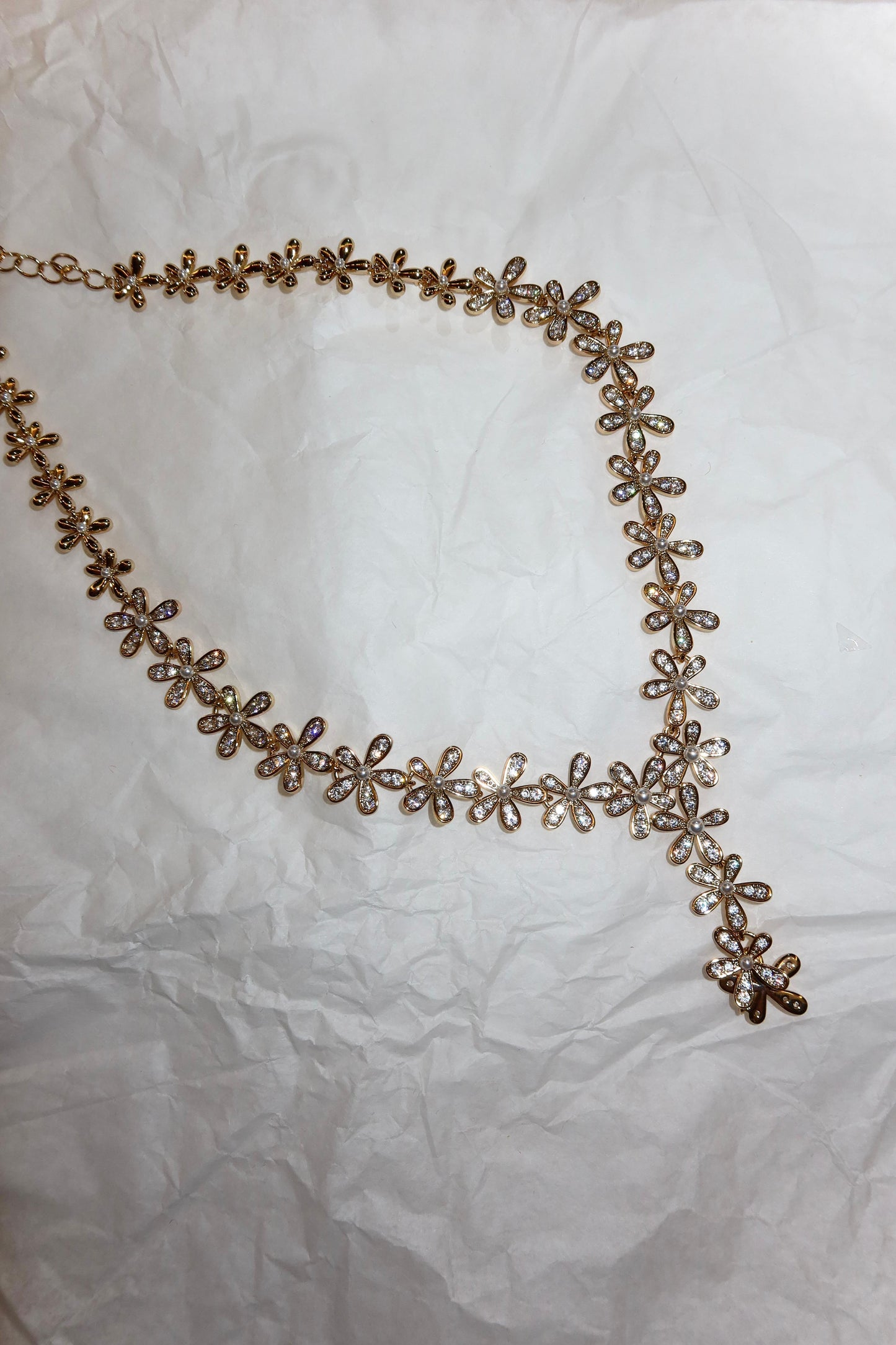 Collana girocollo FIORI CRISTAL