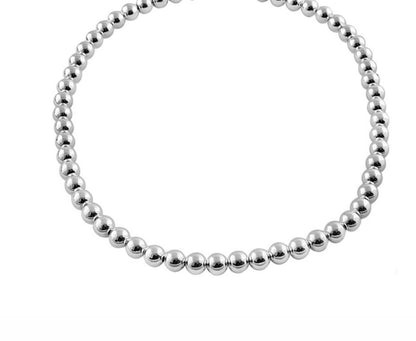 Collana praline oro