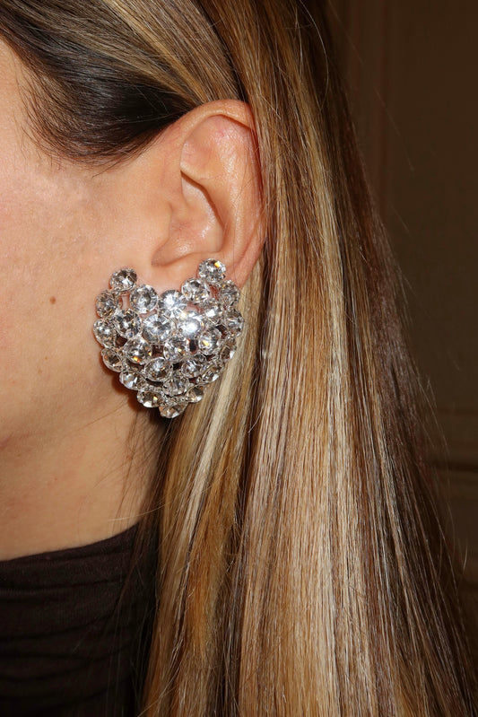 Orecchini clip Cuore ANGY