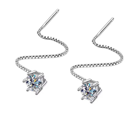 Punto Luce sali e scendi in Moissanite