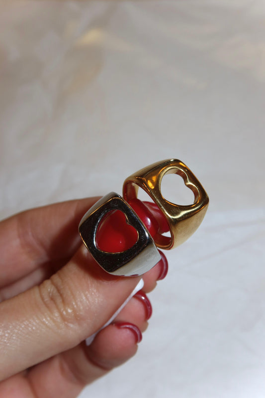 Anello Foro Cuore