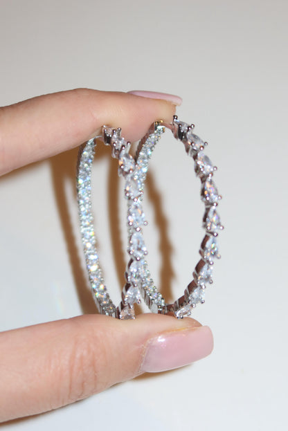 Orecchini Diamond Goccia Grandi