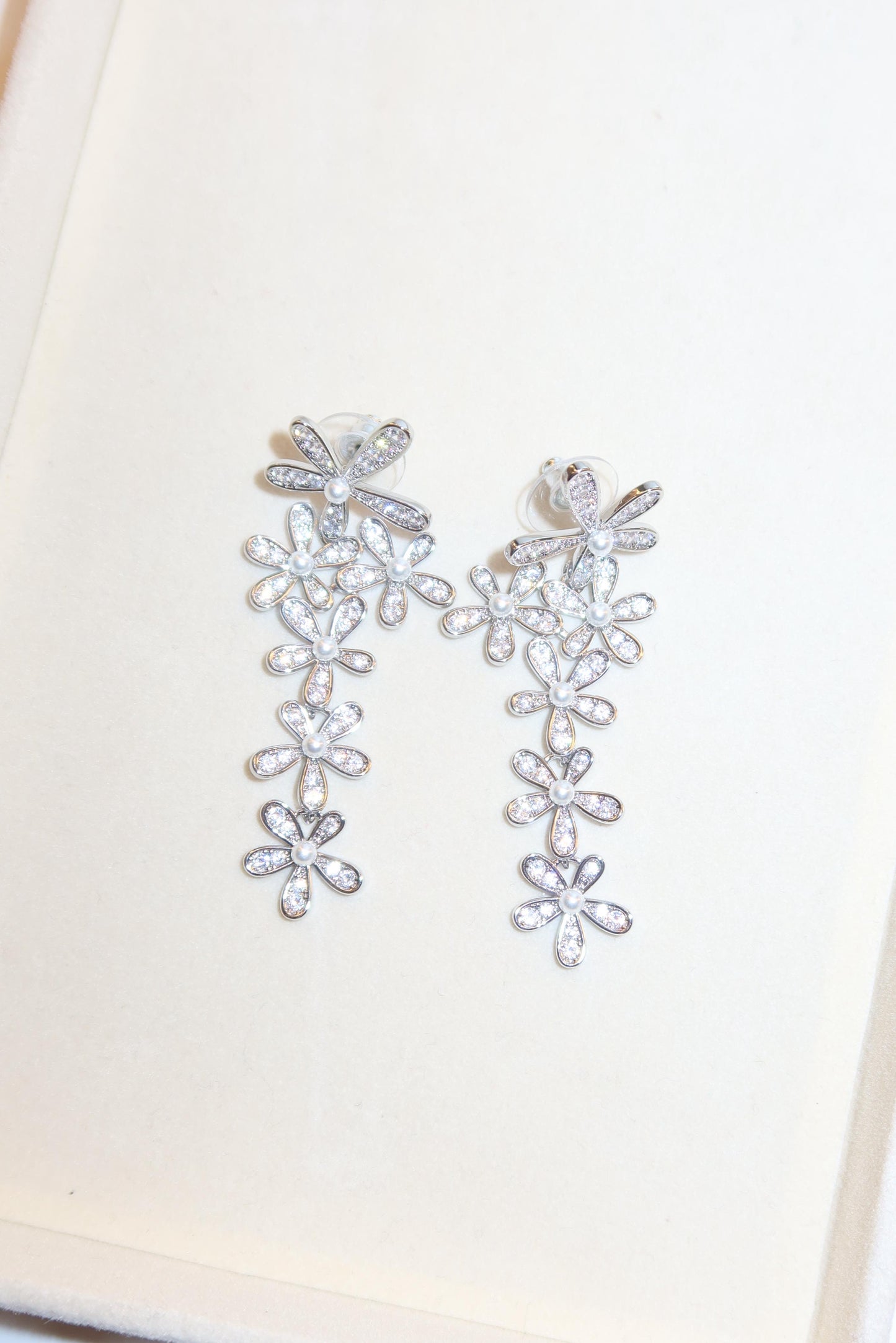 Orecchini Fiori Cristal