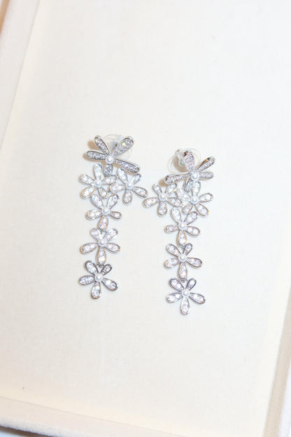 Orecchini Fiori Cristal