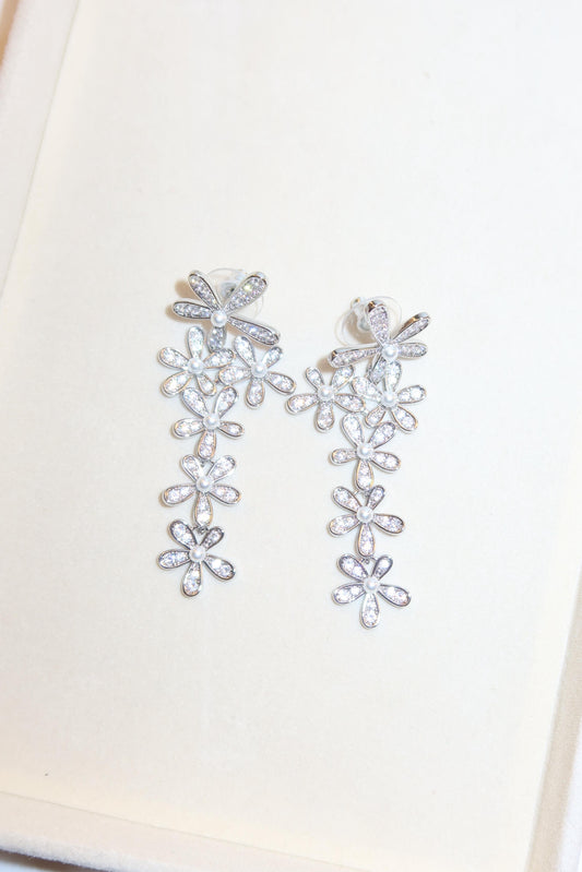 Orecchini Fiori Cristal